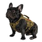 Arnês para cães OneTigris Tactical No Pull para cães pequenos XS Brown