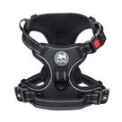 Arnês para cães PolyPet No Pull Refletivo Ajustável Preto