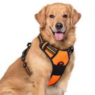 Arnês para cães rabbitgoo No-Pull ajustável laranja XL