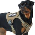 Arnês tático AUROTH para cães grandes Reflective K9 Army