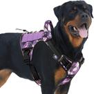 Arnês tático para cães AUROTH para cães pequenos, médios e grandes, roxo
