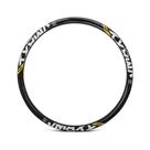Aro 26 Vzan Vmaxx SL DownHill / MTB Parede Dupla 36F Disco Sem Ilhós Resistente Preta Com Adesivo Br