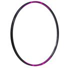 Aro alumínio 29 32f disco f/v parede dupla preto com adesivo groove pink