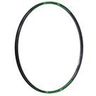 Aro alumínio 29 32f disco f/v parede dupla preto com adesivo groove verde