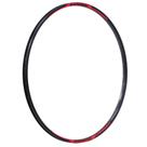 Aro alumínio 29 32f disco f/v parede dupla preto com adesivo groove vermelho Aro alumínio 29 32f disco f/v parede dupla preto com adesivo groove vermelho