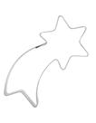Aro Cortador Estrela Cadente 4,4x10cm Massas Bolos e Biscoitos Aro Cortador Estrela Cadente 4,4x10cm Massas Bolos e Biscoitos