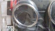 Aro cromado farol de milha Gol G4 Aro cromado farol de milha Gol G4