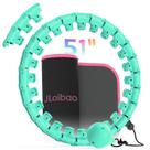 Aro de fitness pesado Hula Hoop JLoibao Infinity 130 cm