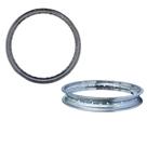 Aro de Roda Cromado 19 x 1,85 Moto NXR 125/150/160 Bros