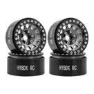 Aro de roda HybDx Rc 1,9", liga de alumínio, 4 peças para RC Crawler 1:10