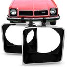 Aro farol chevette 1978 1979 1980 preto