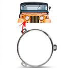 Aro Interno Ferro Farol Willys Todos Cromado