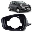 Aro moldura retrovisor hb20 2012 até 2019 lado esquerdo Aro moldura retrovisor hb20 2012 até 2019 lado esquerdo