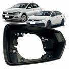 Aro Moldura Retrovisor Virtus Polo S/furo Pisca Direito