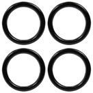 Aro Plástico 10,5mm Espessura 8mm Resistente Multiuso Com 100 Unidades