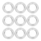 Aro Plástico Argola Multiuso Incolor 3,5cm Espessura 4mm 100 Unidades