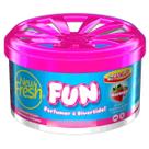 Aromatizador Ambiente e Carro New Fresh Gel Fun Morango
