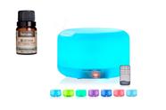 Aromatizador Difusor 300ml Led Colorido +óleo Essen. Alecrim Aromatizador Difusor 300ml Led Colorido +óleo Essen. Alecrim