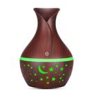 Aromatizador Difusor Ambiente Ultrassônico Estrelado Led - Madeira Escuro Aromatizador Difusor Ambiente Ultrassônico Estrelado Led - Madeira Escuro