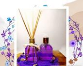 Aromatizador e sabonete liquido essência violeta