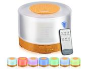 Aromatizador Elétrico Aromaterapia Umidificador Led 500ml