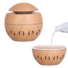 Aromatizador Ultrassônico Madeira Funcionamento Silencioso Aromaterapia Relaxante