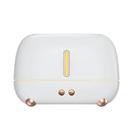 Aromatizante Difusor Umidificador Led Efeito Chama USB Cor:Branco - shop mix