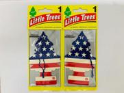 Aromatizante Little Trees Eua Vanilla Cheirinho Carro 2 unidades - 2B Shops