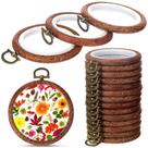 Aros de Bordado Burbell Otoño Redondos 15 Piezas 6 cm Aros de Goma Aros de Bordado Burbell Otoño Redondos 15 Piezas 6 cm Aros de Goma