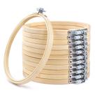 Aros de bordado Caydo 12 peças de 17,5 cm para costura artesanal Aros de bordado Caydo 12 peças de 17,5 cm para costura artesanal