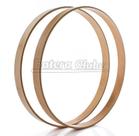 Aros de Madeira para Bumbo 20 EdBatuk Drums com Borracha Protetora de Aro para o Pedal (Par) Aros de Madeira para Bumbo 20 EdBatuk Drums com Borracha Protetora de Aro para o Pedal (Par)
