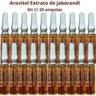 Arovitel Extrato De Jaborandi 2 Ml - Kit C/ 20 Ampolas