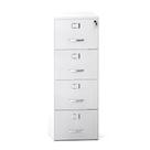 Arquivo 04 Gavetas P25 Pandin 1,30 M Branco