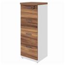 Arquivo 04 Gavetas Pasta Suspensa 1,280,460,45m NOGAL SEVILHA/BRANCO 34314