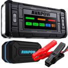 Arrancador Portátil AVAPOW TJ18 5000A con Pantalla de 4" y Carga Rápida PD 18W