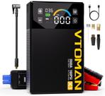 Arrancador portátil VTOMAN X3 3500A 12V con compresor de aire de 160 PSI