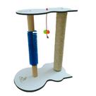 Arranhador coçador e brinquedo pet gato o play cat da fn pets