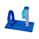 Arranhador de gato retangular com arco