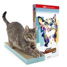 Arranhador de Papelão p/ Gatos Interativo BrinqPet Anti Estresse Evita Arranhar Sofá Arranhador de Papelão p/ Gatos Interativo BrinqPet Anti Estresse Evita Arranhar Sofá