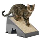 Arranhador De Papelão Para Gatos Rampa De Plástico Brinquedo Interativo Antiestresse