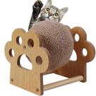 Arranhador Gato Brinquedo Rasqueavel Divertido Felino Pet Relaxante Anti Estresse Petshop Casa Lazer