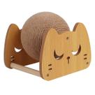 Arranhador Gato Pet Brinquedo Rasqueavel Confortavel Bolinha Sisal Divertida Petshop Casa Decoraçao