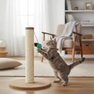 Arranhador para Gato 44cm Base Estável Suportanto Brincadeiras Intensas Torre Rforçada