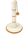 Arranhador Para Gato Torre Pino Laranja C/ Brinquedo E Sisal