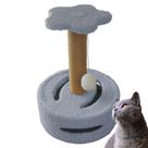 Arranhador para Gatos Bola Brincadeira Arranhar Brincar Pet Shop Sisal Interativo Aconchegante Confortável Diversão Descanso Escala Macio Animal de Es