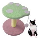 Arranhador para Gatos Patinha Bola Brincadeira Arranhar Brincar Pet Shop Interativo Aconchegante Descanso Diversão Sisal Escala Macio Confortável Anim