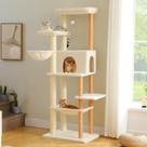 Arranhador para Gatos PAWZ Road 185cm Grande com Redes e Poste para Arranhar