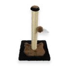 Arranhador Poste Sisal Cara de Gato Brinquedos - Miupet