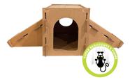 Arranhador Toca Para Gatos Super Resistente Com 2 Rampas