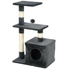 Arranhador Torre De Gato Luxo Com Casa e Plataforma
